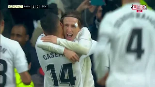 Real Madrid vs Sevilla 2-0 All Goals & Highlight HD 2019