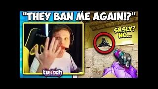 S1MPLE GOT BANNED AND QUIT STREAMING! SCREAM CLINICAL AIM! CS:GO Twitch Clips