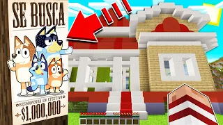 ¡SE BUSCA LA FAMILIA DE BLUEY! RECOMPENSA POR LA FAMILIA DE BLUEY DESAPARECIDA EN MINECRAFT