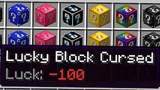 MINECRAFT, ale otwieramy PRZEKLĘTE LUCKY BLOCK (-100% SZCZĘŚCIA)