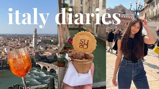 VERONA & VENICE ITALY VLOG 2023 // Gondala Ride, Gelato, Shopping