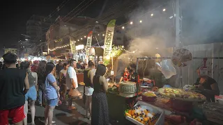 Vientiane Night Market Part 1,Laos night walk