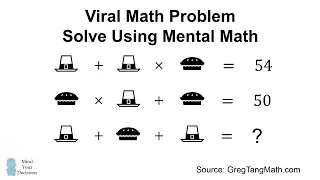 A nice mental math challenge