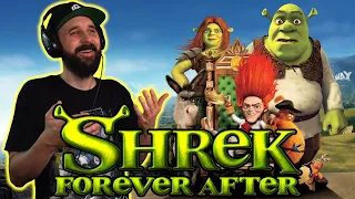 SHREK FOREVER AFTER REACTION - First Time Watching Movie Reaction!