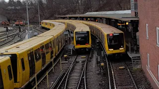 U-Bahn Berlin Mitfahrt von Ruhleben bis Pankow im IK20 auf der U2 Komplette Linie