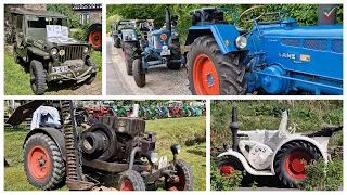 2024 05 01 - Trecker-Treffen in Hagen im LWL-Freilichtmuseum - Historische Traktoren 1. Mai