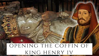 Opening The Coffin Of King Henry IV