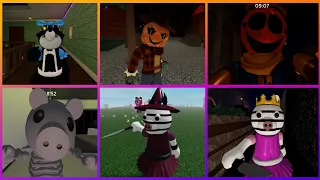 PIGGY: ALL HALLOWEEN 2022 JUMPSCARES (SKINS AND TRAPS)