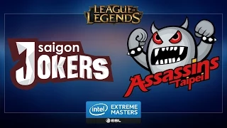 League of Legends - Saigon Jokers vs. Taipei Assassins - IEM 2015 Taipei - Match 2 Semifinal
