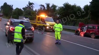 MELITO P.S. - INCIDENTE STRADALE A SAN LEONARDO SS 106