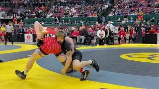 2023 D1 165 lbs Final Carson Thomas, LaSalle vs Joey Blaze, Perrysburg