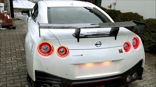 Nissan GT-R Nismo MY18 coldstart