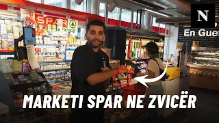 Biznesmeni kosovar me rrjet të marketeve Spar në Zvicër - Burimi zë zvicëranen duke blerë Vipa chips