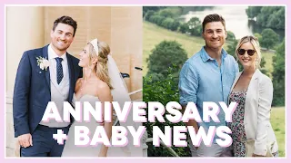THE LAST ANNIVERSARY AS A TWO // Baby News + 100K YouTube Award