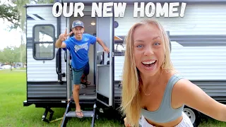 WE BOUGHT AN RV! (& we're moving in full-time)