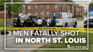 3 men fatally shot in St. Louis Friday afternoon