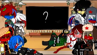 countryhuman react to ...|| #countryhumans ||| Gacha Club || Edit by : •Maria Sadaria•