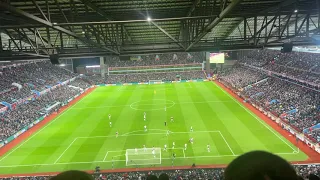 Aston Villa Fans Welcome back jack grealish  against Manchester City