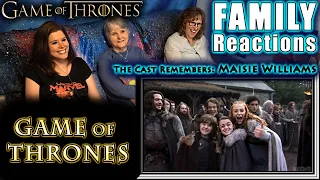 The Cast Remembers: Arya | Game of Thrones | FAMILY Reactions