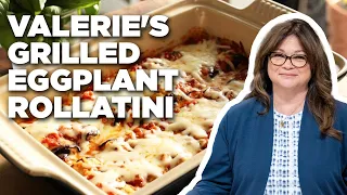 Valerie Bertinelli's Grilled Eggplant Rollatini | Valerie's Home Cooking | Food Network