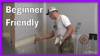 How to Coat Recessed Drywall Joints the EASY, and RIGHT way