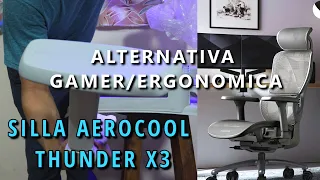 UNBOXING SILLA AEROCOOL THUNDER X3 XTC "GAMER" ERGONOMICA ARMADO Y FUNCIONES  QUE NECESITAS