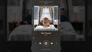 Lacrim - Never Personal feat Rick Ross [Album LACRIM]