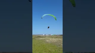 First tandem paramotor lesson