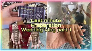 Wedding vlog part 1/ MUSHH!!