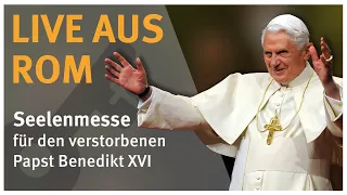 Heilige Messe zum Gedenken an Benedikt XVI und die verstorbenen Kardinäle, Petersdom - 03.11.2023