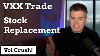 VXX Trade with Stock Replacement  -  Reduce Short Vol Risk!