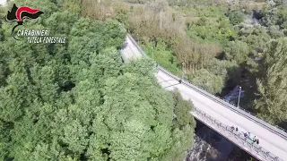 Irpinia. fiume sicuro