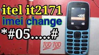 itel it2171 Imei Change Code #itell #itel2171imeichange itel All Mobile Imei Change Code