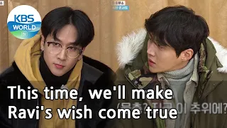 This time, we'll make Ravi's wish come true (2 Days & 1 Night Season 4) | KBS WORLD TV 210131