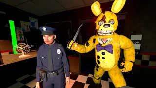 ANIMATRONICS SCARE THE SECURITY GUARD FNAF COOP Garry's Mod