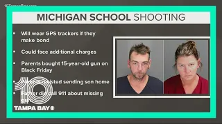 Parents captured, bond set for $1M combined after son charged in Michigan school shooting