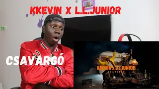 KKEVIN - Csavargo ft L.L. Junior Official  Video Reaction!!