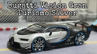 MINI GT Bugatti Vision Gran Turismo Silver / No.369 Unboxing