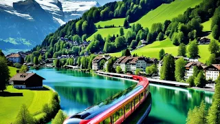 🇨🇭 TOP Places to Visit in SWITZERLAND, Travel Guide, 4K, Most beautiful Towns, Best Places, Relaxing