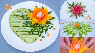 Beautiful Flower Of Garnishing Ideas You Really Need Them For Food Decorations