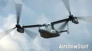 MV-22 Osprey Demonstration - Battle Creek Airshow 2018