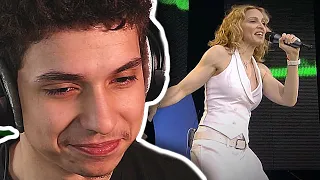 THE CROWD !! Rapper Reacts to Madonna - Ray Of Light (Live 8 2005)