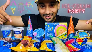 ICE CREAM CHALLENGE |  ICE CREAM EATING  CHALLENGE | ICE CREAM PARTY | FOOD CHALLENGE