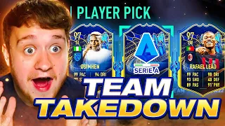 HUGE SERIE A TOTS PLAYER PICKS TEAM TAKEDOWN vs @CapgunTom #FIFA23