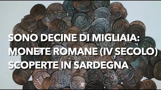 Eccezionale scoperta di monete romane in Sardegna: deposito tra il 30 e i 50.000 follis (IV secolo)