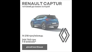 Ваш кросовер Renault Captur