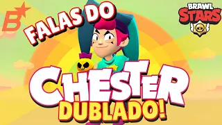 Falas do Chester em português! (DUBLADO) | Brawl Stars