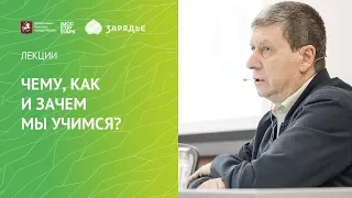 Чему, как и зачем мы учимся?