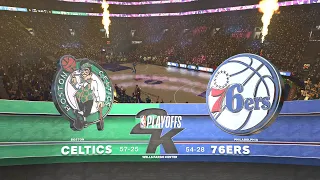 NBA 2K23 - Boston Celtics Vs Philadelphia 76ers Simulation Game 6 NBA PlayOffs PS5 Gameplay