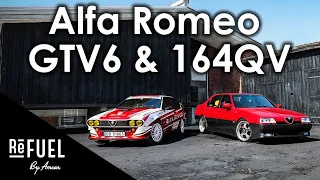 Alfa Romeo 1982 GTV6 & 1993 164 QV - Alfaholic | Refuel.no